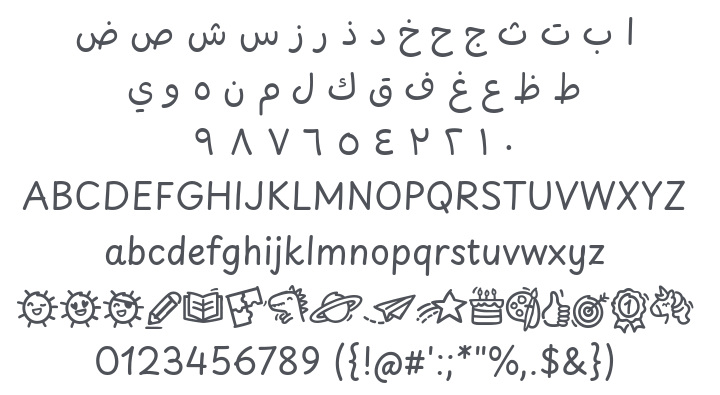 Playpen Sans Arabic Font Family