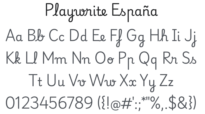 Playwrite España Font Family