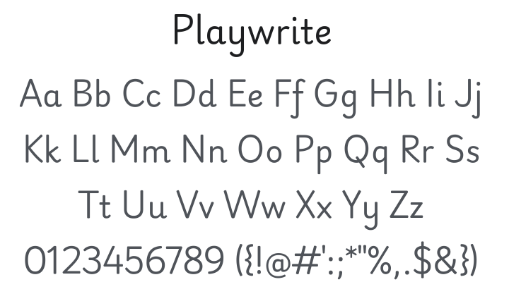 Playwrite Font Family