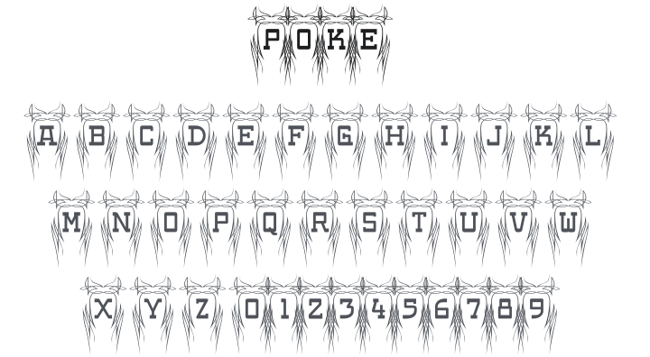Poke Font