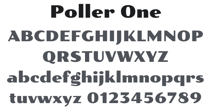 Poller One Font