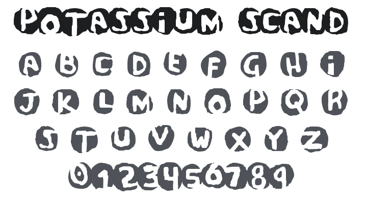 Potassium Scandal Font