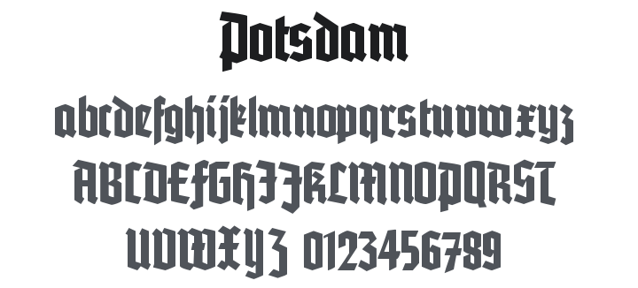 Potsdam Font