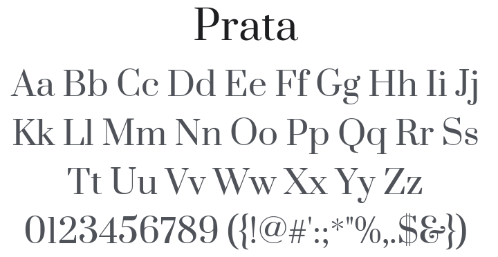 Prata Font