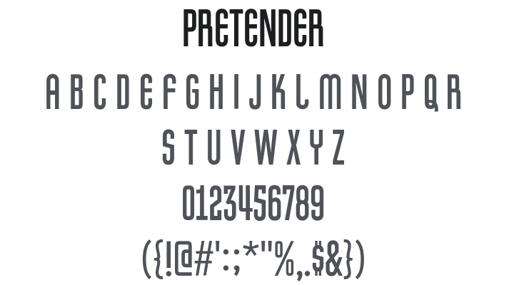 Pretender Font