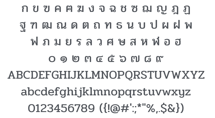 Pridi Font Family