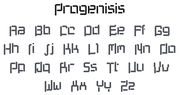 Progenisis Font