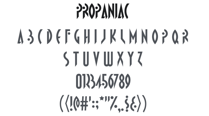 Propaniac Font