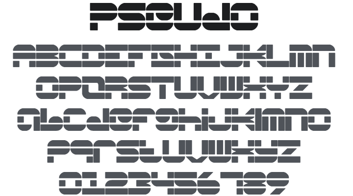 Pseudo Font