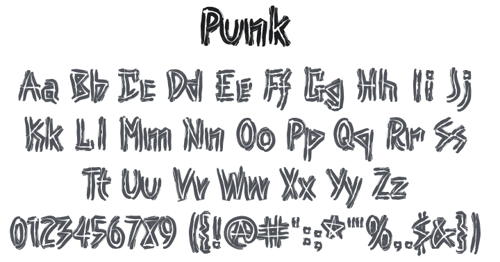 Punk Font