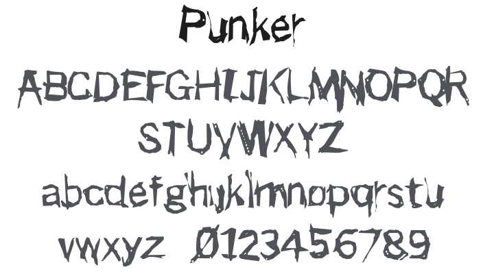 Punker Font