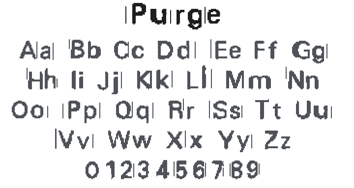 Purge Font
