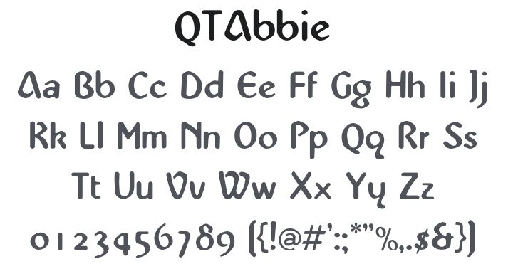 QTAbbie Font