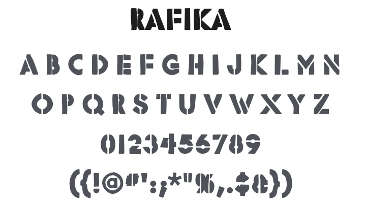 Rafika Font