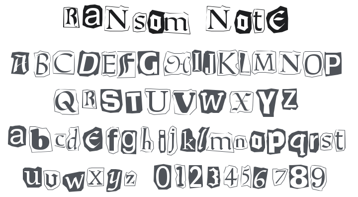 Ransom Font