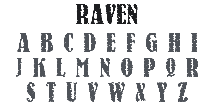 Raven Font