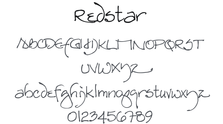 Redstar Font Family