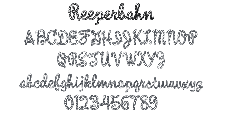 Reeperbahn Font