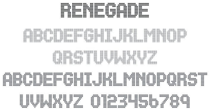 Renegade Font Family