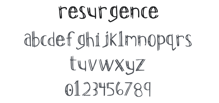 Resurgence Font