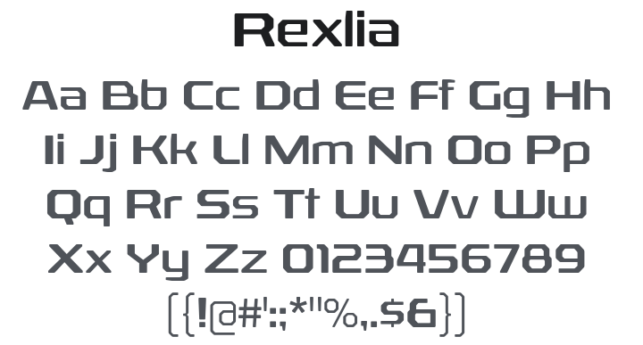 Rexlia Font