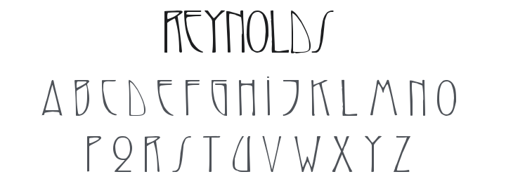 Reynolds Caps Font