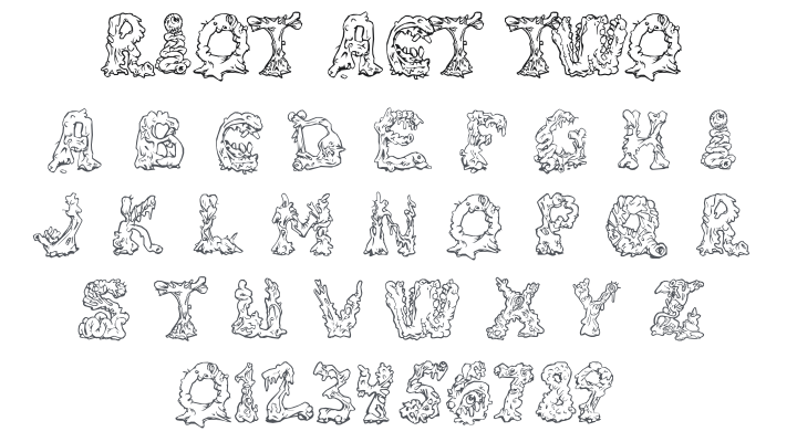 Riot Act Two Font Family
