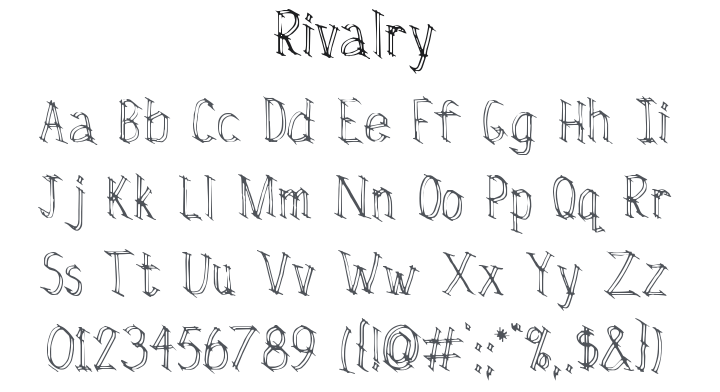 Rivalry Font