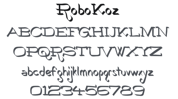 RoboKoz Font
