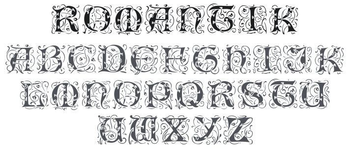 Romantik Font