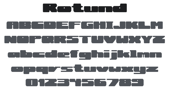 Rotund Font Family