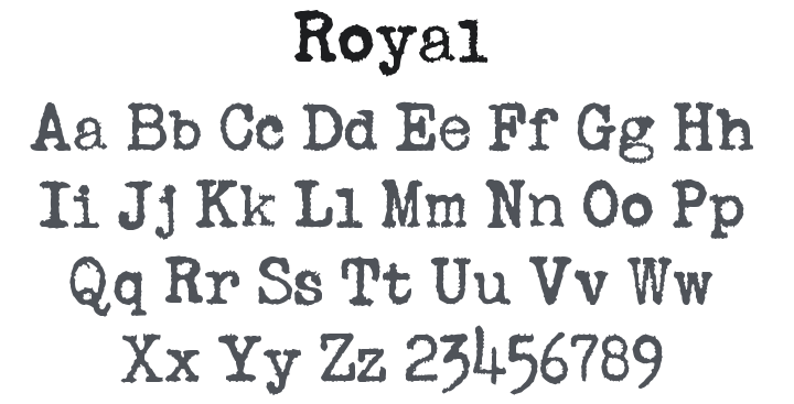 Royal Font