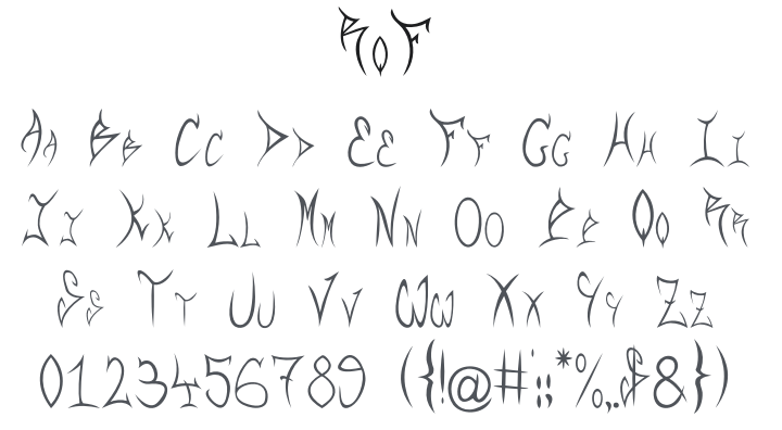 RqF Font