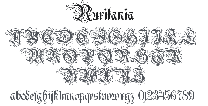 Ruritania Font Family
