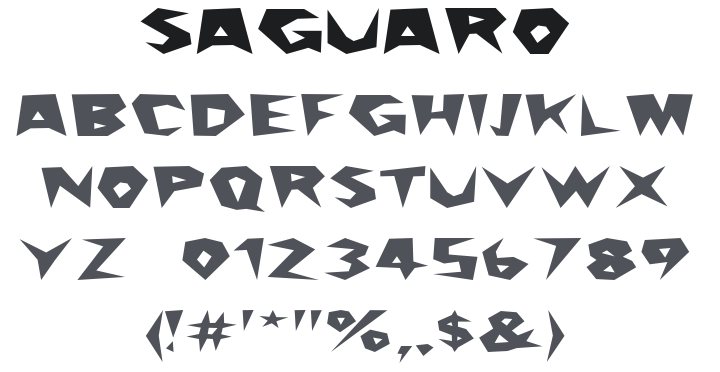 Saguaro Font