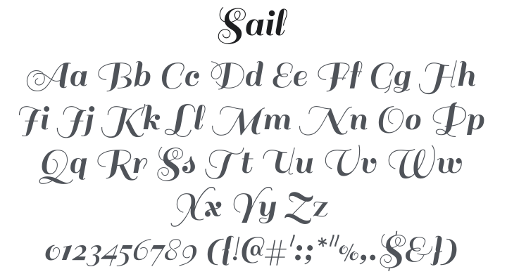 Sail Font