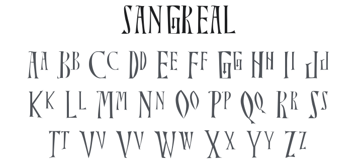 Sangreal Font