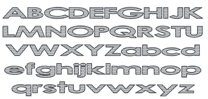 Scaling the Dragon Font