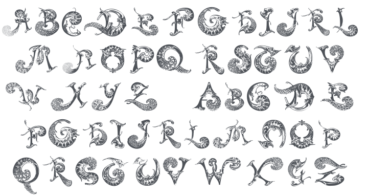 Schnoerkel Caps Font