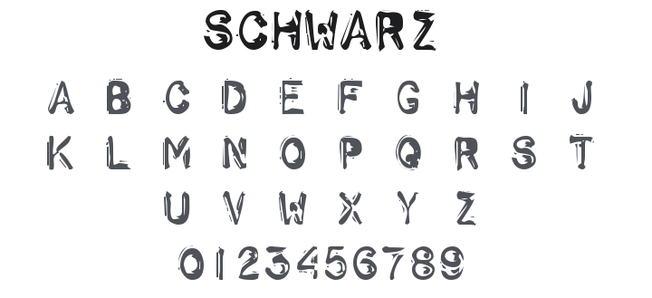 Schwarz Font