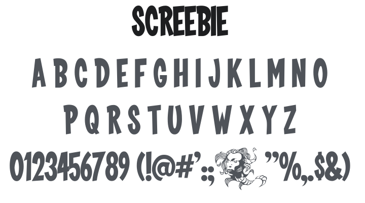 Screebie Font