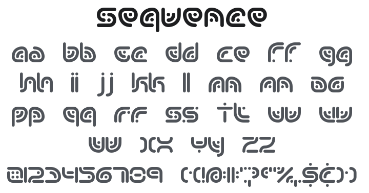 Sequence Font