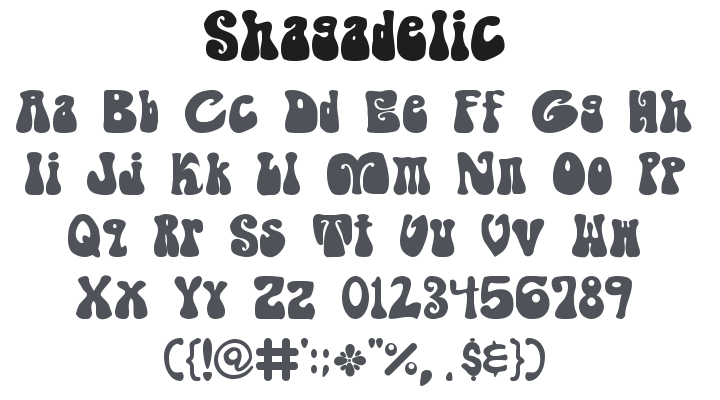 Shagadelic Font