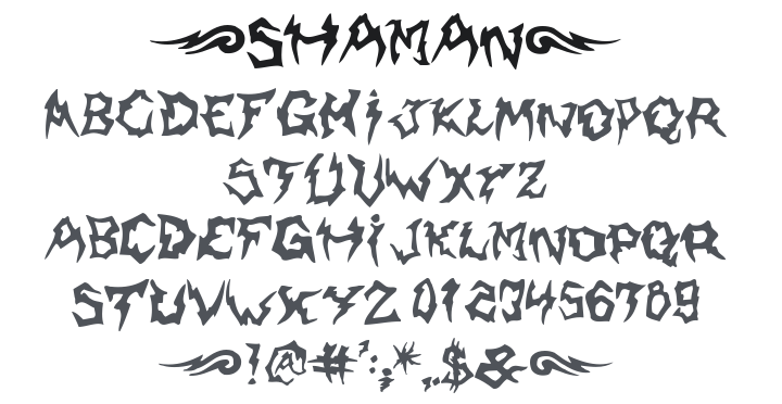Shaman Font