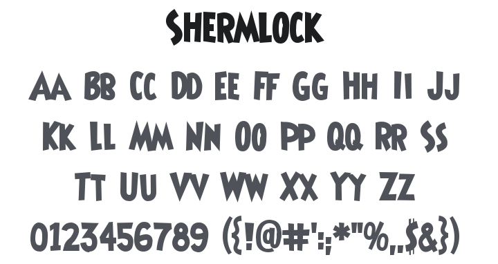 Shermlock Font Family