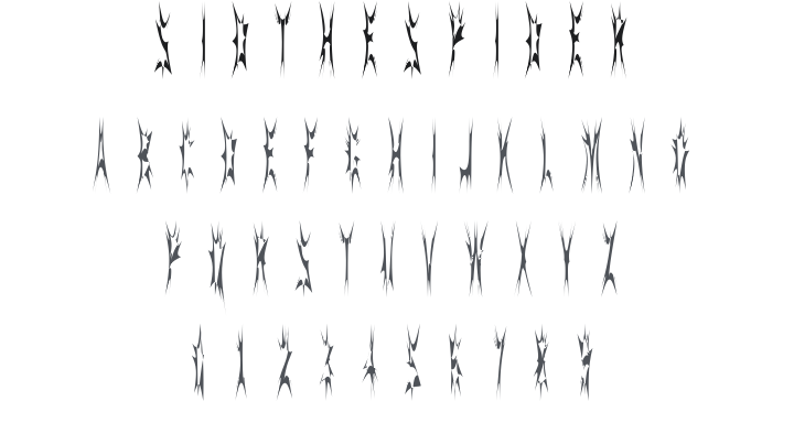 Sid The Spider Font