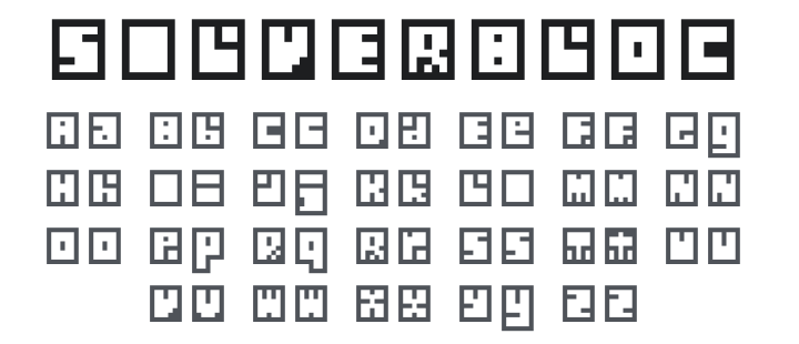 Silverbloc Font