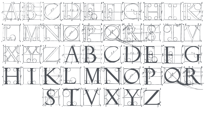 Sketches By Duerer Font Family