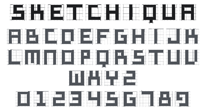Sketchiqua Font Family