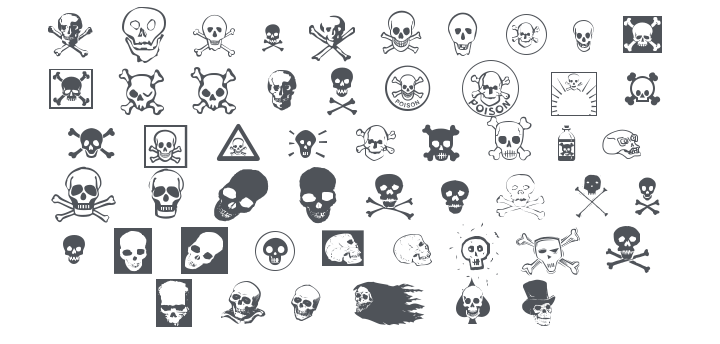 SkullZ Font